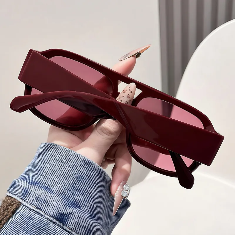 Premium Square Frame Sunglasses – UV Protection
