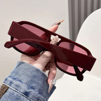 Premium Square Frame Sunglasses – UV Protection
