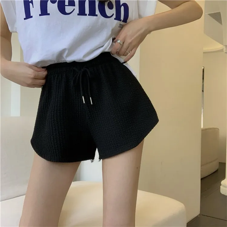 Women’s High-Waist Summer Casual Shorts | Soft Cotton Lounge Shorts