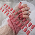 Luxury Matte Press-On Nails – Reusable | Salon Finish | Trendy Colors Set