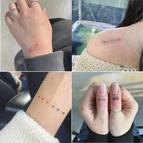 Minimal Tattoo Stickers ✨ | Long-Lasting & Easy Apply
