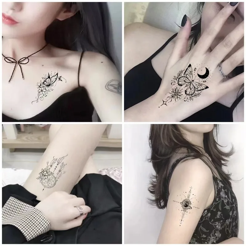 Minimal Tattoo Stickers ✨ | Long-Lasting & Easy Apply