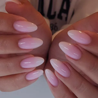 Glossy Baby Pink Press-On Nails – Salon Finish | Reusable & Easy Apply