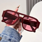 Premium Square Frame Sunglasses – UV Protection