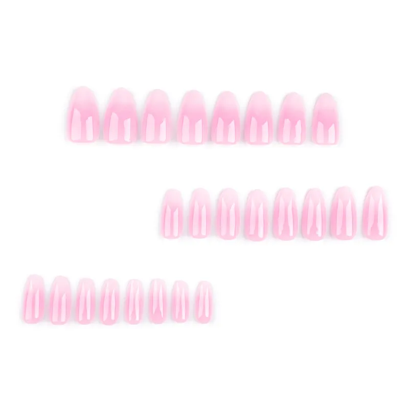 Glossy Baby Pink Press-On Nails – Salon Finish | Reusable & Easy Apply