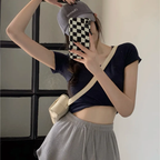 Women’s High-Waist Summer Casual Shorts | Soft Cotton Lounge Shorts